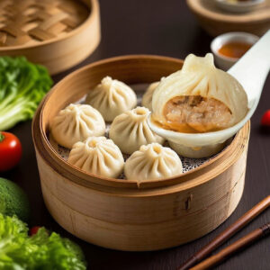 Soup Pork Dumpling Bun