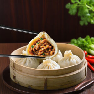 Small Chicken Steamed Bun