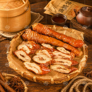 BRAISED PORK INTESTINE HEAD